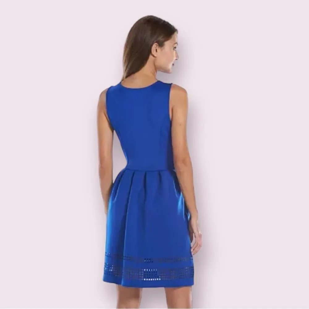 Apt. 9 | Women's Laser-Cut Fit & Flare Scuba Dress - Picture 2 of 8